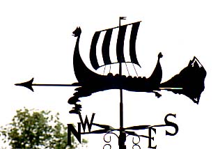 Long Boat weathervane